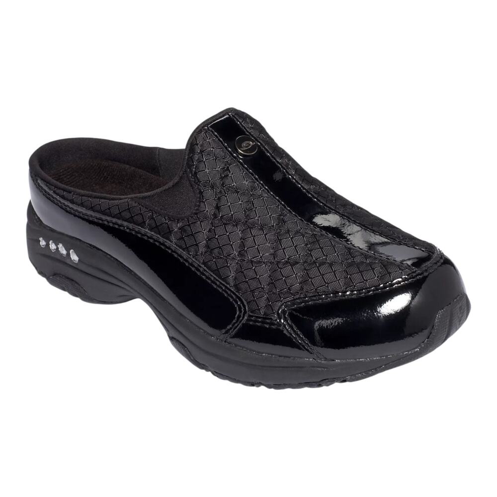 Easy Spirit Women's Traveltime Slip On Mule Walking Sneakers Black Size 7 N